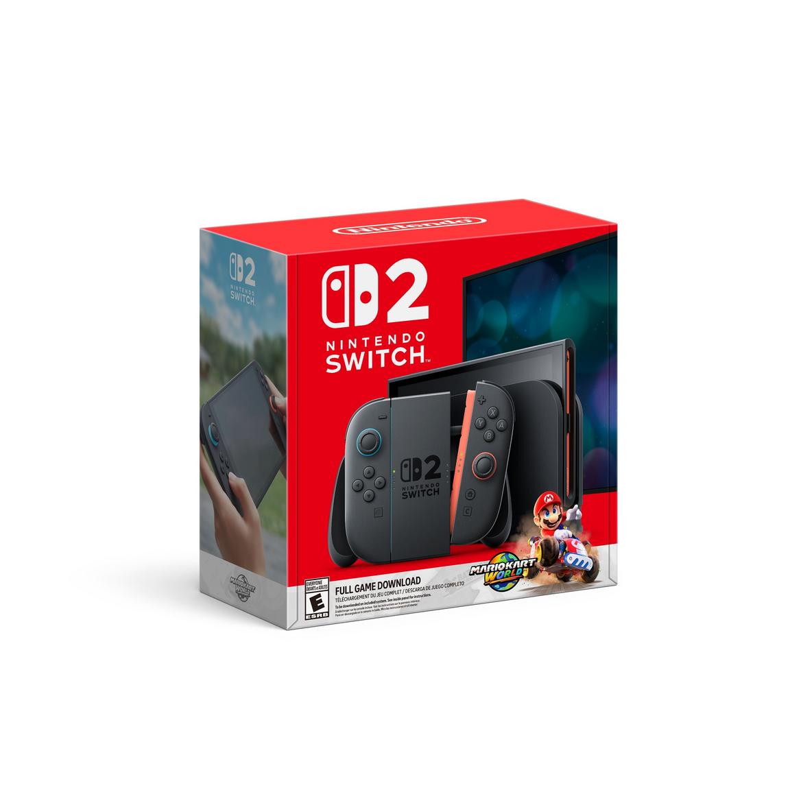 Consola Nintendo Switch 2 con Mario Kart World