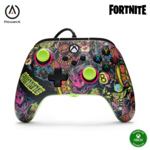 Control Advantage Alámbrico para Xbox Series X|S / PC- Fortnite Glow