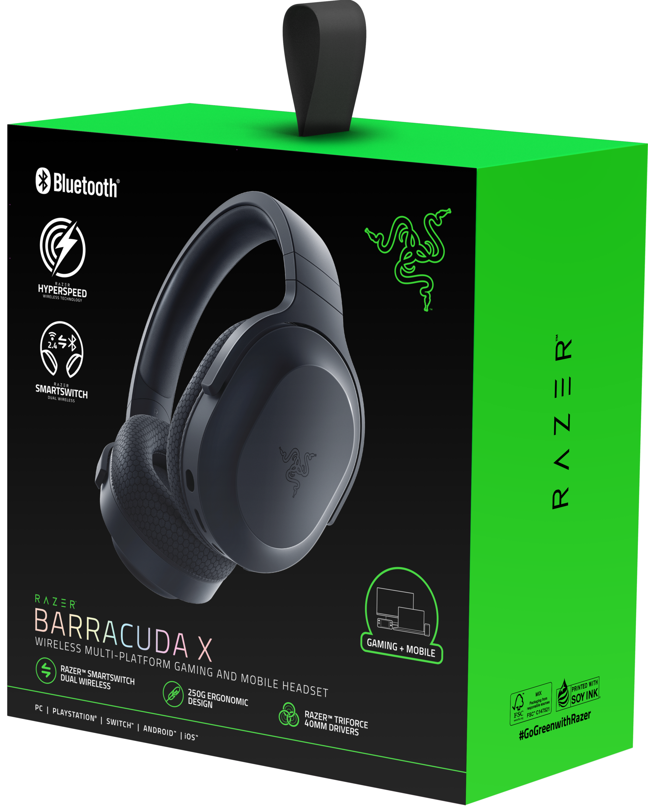 Razer Barracuda X - Negro - Imagen 2