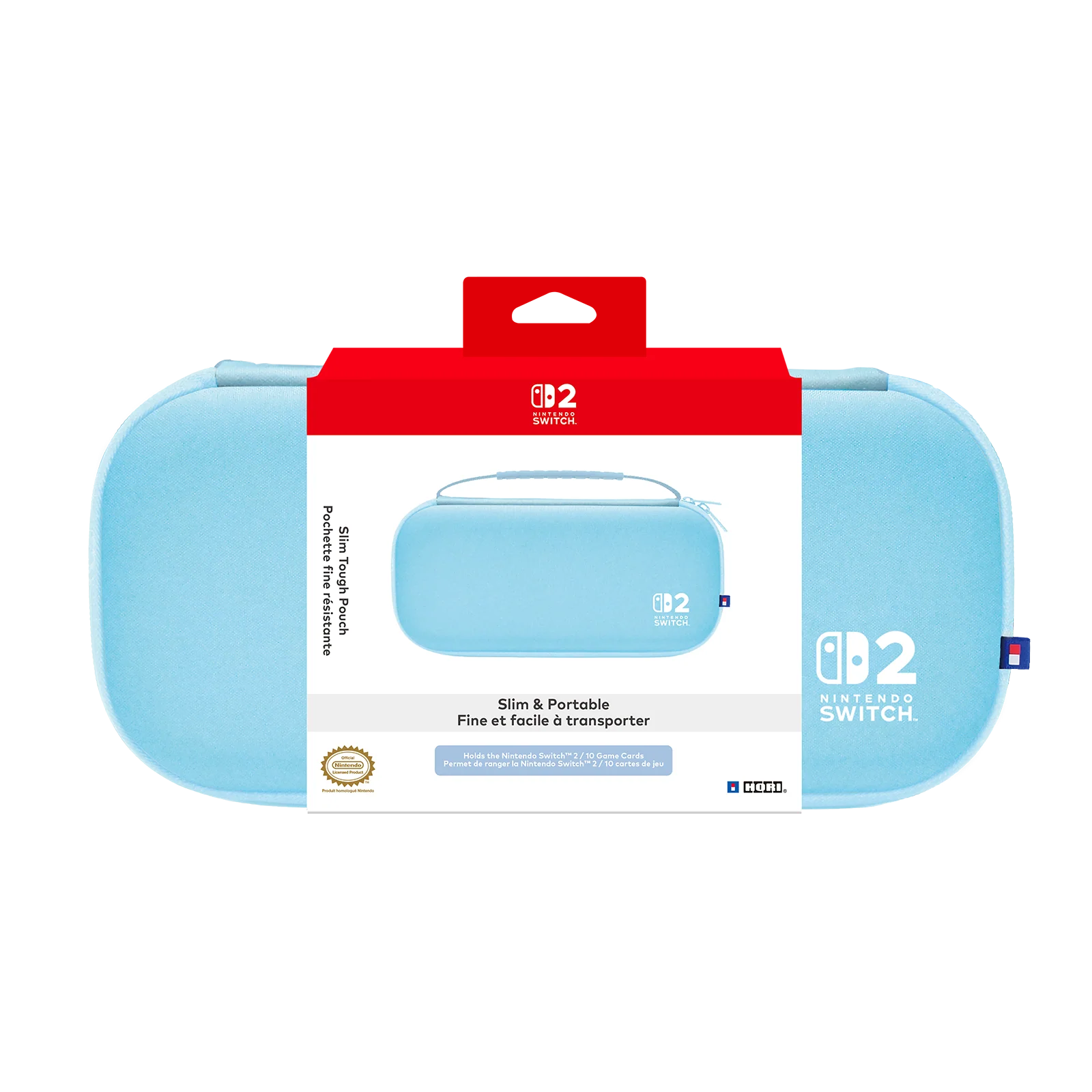 Slim Tough Pouch (Light Blue) for Nintendo Switch 2