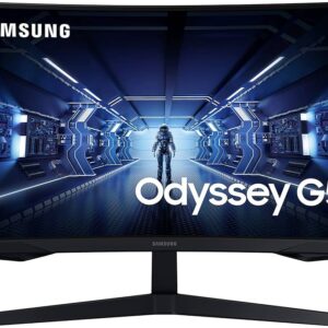 Samsung - Monitor gamer curvo Odyssey G55C QHD VA